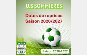 Les reprises d'entrainements pour 2026/2027